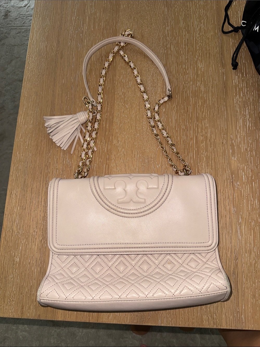 Tory Burch Fletcher Quilted Convertible Shoulder Bag or Crossbody